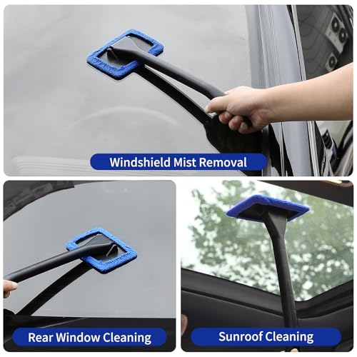 Qydipclin 37Pcs Car Detailing Kit, Car Detailing Brush Set, Car Wash Cleaning Kit, Car Detailing Brushes, Professional Car Care Kit for Interior Exterior Wheels, Blue - size: 37pcs