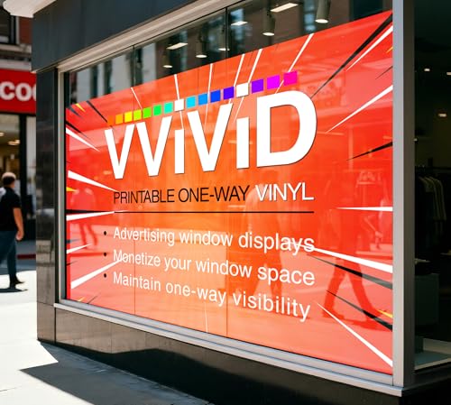 VViViD Black Perforated One-Way Vision Vinyl Automotive Window Wrap Roll (1.5ft x 4ft) - size: 1.5ft x 4ft