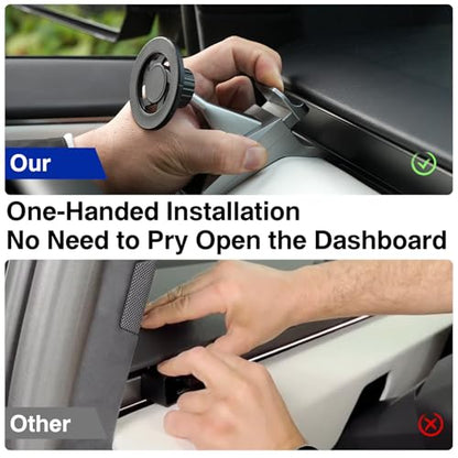 Magnetic Phone Mount for 2024-2026 Tesla Cybertruck Accessories