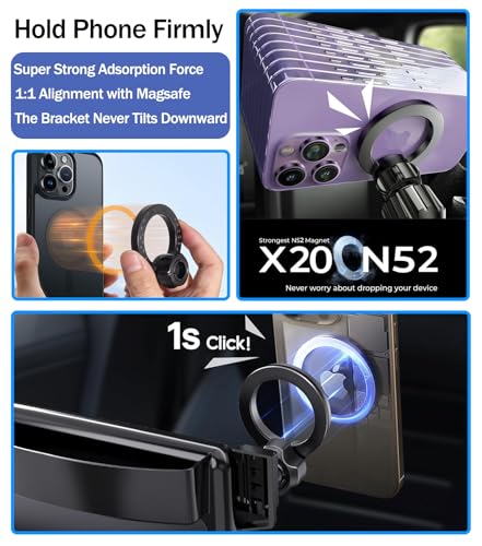 Magnetic Phone Holder for Honda Civic 2026 2025 2024 2023 2022 [11th Gen 7/9-inch Screen] Car Phone Mount for Civic Hatchback Sedan Touchscreen, Compatible with MagSafe - size: for Honda Civic 7/9-inch Screen