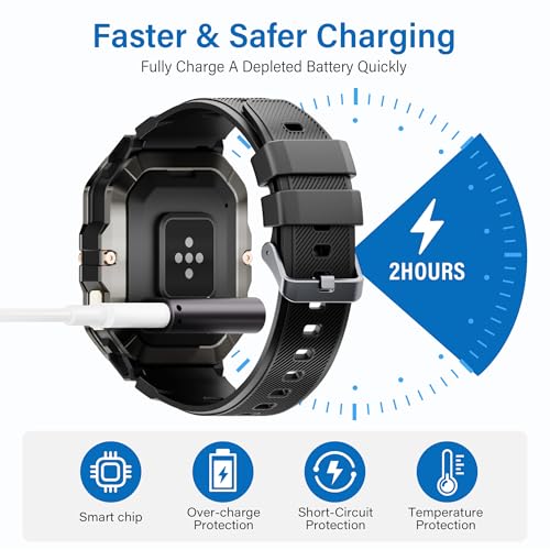 270-Degree Angled USB-C Charger Adapter for Garmin Watch (2 Pack), C to Garmin Cable Converter with Anti-Lost Lanyard, Safe Fast Charging for Fenix,Forerunner,Instinct,Venu,Epix,Tactix,Swim - size: Side Angled