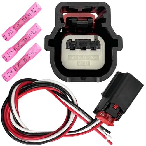 Park Assist Sensor Wiring Harness Connector - Compatible with Cadillac, Dodge, Ford, GMC, Buick, Chevrolet, Lincoln - Replaces S-2269, 68396633AA, 9U2Z14S411B