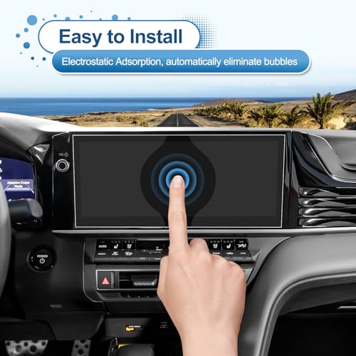 2025 2026 Camry Screen Protector for Toyota Camry (XLE/XSE) 12.3-inch Touchscreen, 9H Tempered Glass 2026 Camry Accessories Anti-scratch&HD Transparent 12.3" - color: 12.3-inch