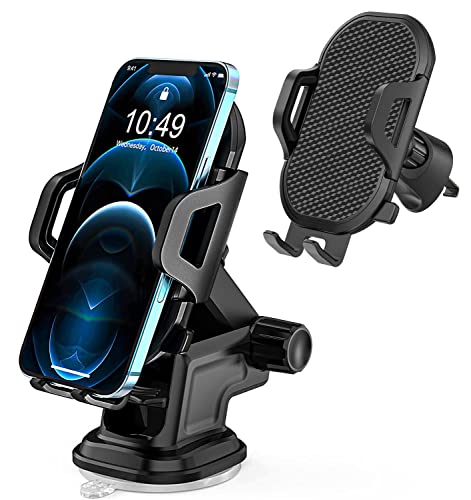 Car Phone Holder Mount Dashboard/Air Vent/Windshield for Moto Motorola G Power 2022 2021 /G Pure/G 5G/Edge 2021/One 5G Ace/G7 Z4 Z3/E 2020 E6,LG Velvet Wing,K92 K51 Q70,Stylo 6 5,V60 G8 G8X V40 Thinq