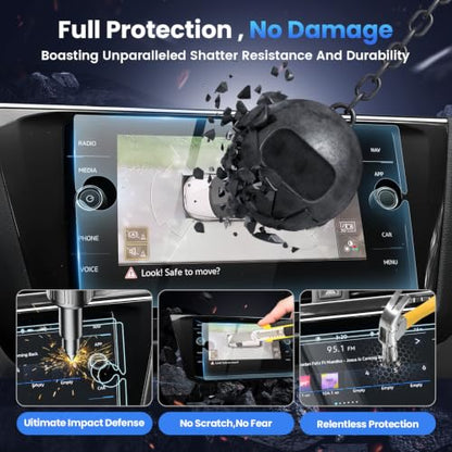 Karltys 2PCS Screen Protector for 2018-2024 VW Volkswagen Tiguan/Atlas - color: For VW Tiguan/Atlas