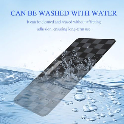 Wuyaoyao 2PCS Car Dashboard Anti Slip Mat, 12.2"×8.3" Non-Slip Dashboard Sticky Pad, PVC Car Dash Gripping Mat, Multifunctional Auto Grip Mat for Phones Sunglasses Keys Electronic Devices (Gray) - color: Gray