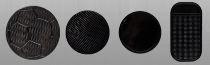 Non-Slip Sticky Gel Pad for Car Dashboard, Large Thick Anti Slip Grip Mat for Cell Phone, Radar Detector, Tablet, GPS, Keys or Sunglasses, Large Round 5.5”