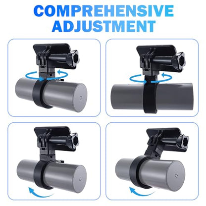 2026 Upgraded Dash Cam Mirror Mount,360° Adjustable Dash Cam Mount