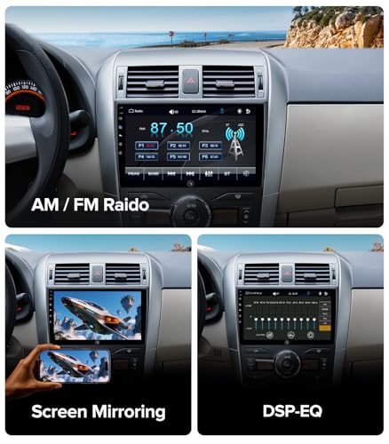 9" Linux CarPlay Car Stereo for Toyota Corolla 2008-2013 (Non-JBL)