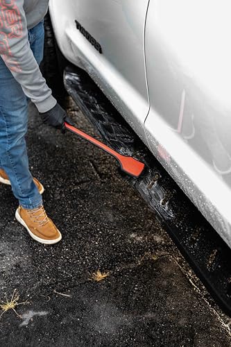 Detail Factory - Fender Well Brush - Ergonomic ProGrip Handle, Stiff Synthetic Bristles, Ergonomic Design, Clean Your Wheel Wells with Ease - Octane Ectoplasm - color: Ectoplasm