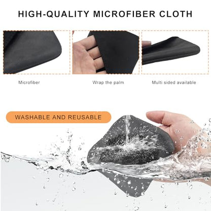 Car Screen Cleaner, Microfiber Dashboard Cleaning Wipes, Vehicle Touch Screen Pad Universal Cleaning Tool for Vehicle Dashboard Display, Car Cleaning Kits(Square) - color: Square, 1 Pcs