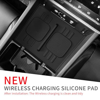 Wireless Charging pad Suitable for 2024 2025 2026 Hyundai Santa Fe - size: for 2024 2025 2026 Hyundai Santa Fe