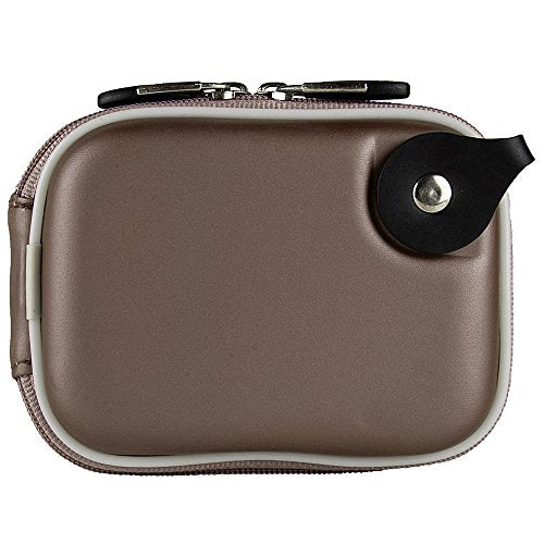 eBigValue Universal Water Resistant Mini Gadget, GPS, Point and Shoot Camera, Earphone Carrying Case with Carabiner Lock for Hiking, Travelling, Sports, Cycling