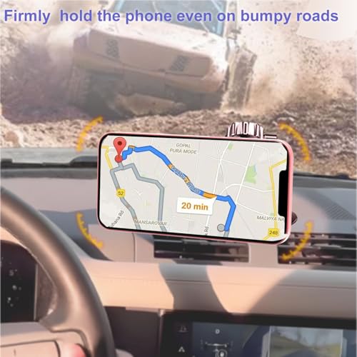 OCEANLOVE for Magsafe Phone Holder Tuck Pickup Car Windshield Dashboard Mount,Heavy Duty Long Arm Suction Cup, Accessories for Window Windscreen Compatible with iPhone 16 15 14 13 12 Smartphones