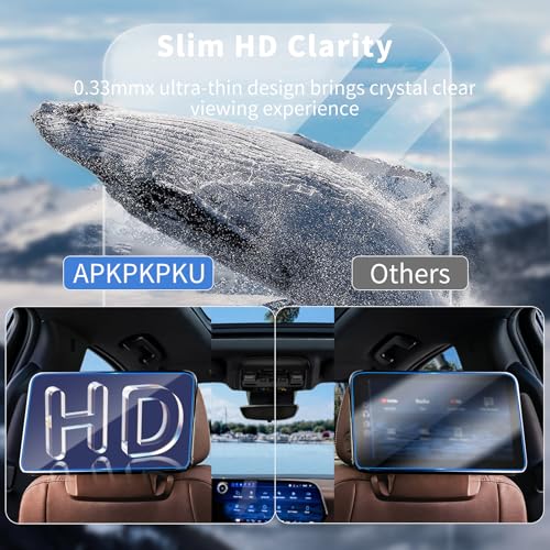 2PCS New for 2025 Chevy Tahoe/Suburban LT Rear TV 12.6" Screen Protector - color: for 25-26 Tahoe/Suburban Rear TV Blue