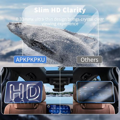 2PCS New for 2025 Chevy Tahoe/Suburban LT Rear TV 12.6" Screen Protector - color: for 25-26 Tahoe/Suburban Rear TV Blue