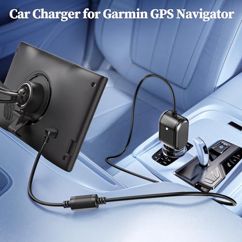 USB Car Charger for Garmin Truck GPS Nuvi, Drive, DriveSmart Power Cord