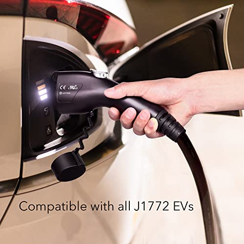 Lectron Level 1 EV Charger - ETL Certified, 120V, 15 Amp, 16 ft Extension Cord & J1772 Cable - Portable Electric Car Charger for J1772 EVs with NEMA 5-15 Plug - size: 15A NEMA 5-15