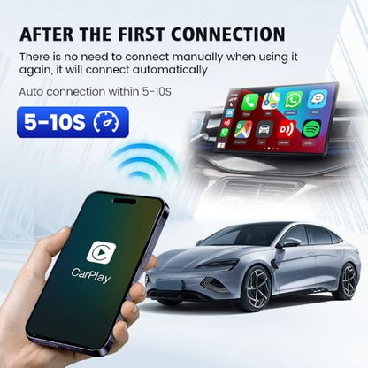 Carlinkit MINI SE Wireless CarPlay Adapter (Color Black)