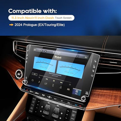 For 2025 2026 Jeep Grand Wagoneer Screen Protector(2pcs) 2022-2026 Grand Wagoneer (Base/Series/Obsidian) 12 Inch Navi Touchscreen [Nano Film]Grand Wagoneer Accessories Anti Scratch HD Touch Sensitive - color: Jeep Grand Wagoneer 2022-2026 12 Inch Navi 2Na