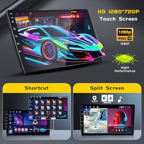 Android Car Stereo for Toyota Matrix Radio 2003-2004 CarPlay Android Auto