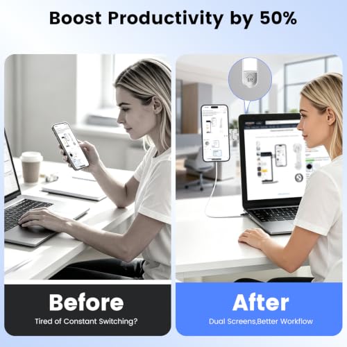 Magnetic Laptop Phone Mount with 15W Fast Wireless Charger, Compatible for iPhone 12-17 Series & All Phones, Adjustable Laptop Phone Holder for Tesla Model 3/Y/S/X Desktop Screen Stand - color: Sliver
