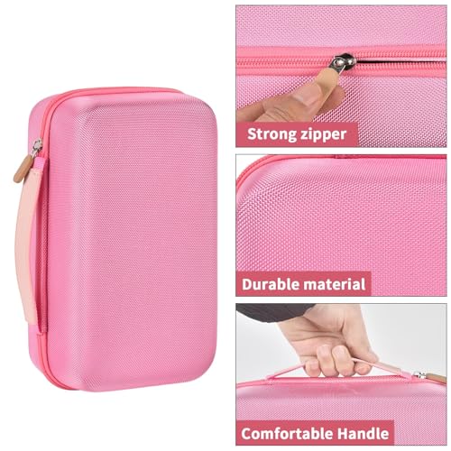 casmilee Hard Travel Case for Halo Bolt 58830 and 57720 - color: Pink, style: Fit for Halo Bolt Air 58830