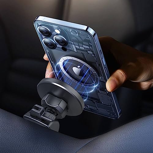 Car Vent Phone Mount - Magnetic Phone Holder for Car, Very Strong Magnet, Upgrade Twist Lock AC Mount, Compatible with MagSafe, iPhone, Galaxy, Pixel & Other Smartphones, 360 Adjustable - color: Twist Lock