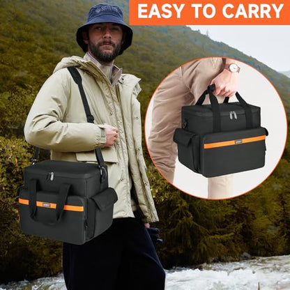 Carrying Case Fits for Jackery 1000 v2/500 v2/BLUETTI Elite 30 V2/100 V2 - size: Medium(Fits 500W)
