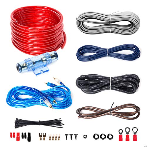 BOSS Audio Systems KIT2 8 Gauge Car Amplifier Installation Wiring Kit - style: 8 Gauge