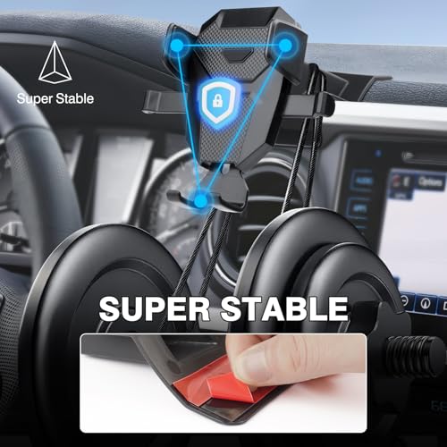Sunsdrew Car Phone Holder for 2016-2023 Toyota Tacoma 3rd Gen. Auto Accessories,Adjustable Air Vent Mount Holder, Ultra Stable Phone Stand for All Phones - size: 16-23 Tacoma Air Vent