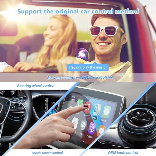 OTTOCAST U2-AIR Wireless CarPlay Adapter for iPhone,Retains Factory Control