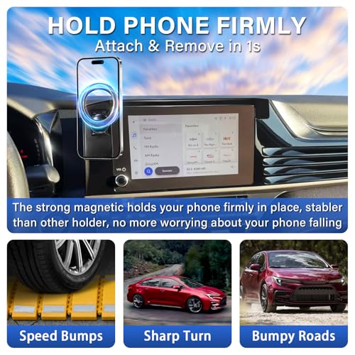 Car Phone Holder for Toyota Camry LE/SE 2025-2026 Accessories 8-inch Screen - size: For Toyota 2025+ Camry 8-inch