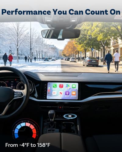 OTTOCAST Mini Nova 2-in-1 Wireless CarPlay & Android Auto AI Adapter