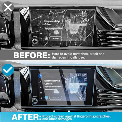 Karltys [Upgrade 2 Pack Screen Protector for [No Glare & Fingerprint] Tempered Glass Toyota Camry LE/SE 2025 2026 8-Inch - size: 8-Inch 2025 +Toyota Camry