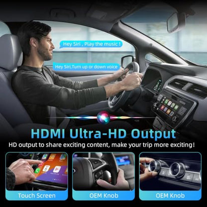 3 in1 CarPlay AI Box, Wireless CarPlay Adapter, 4GB+32GB