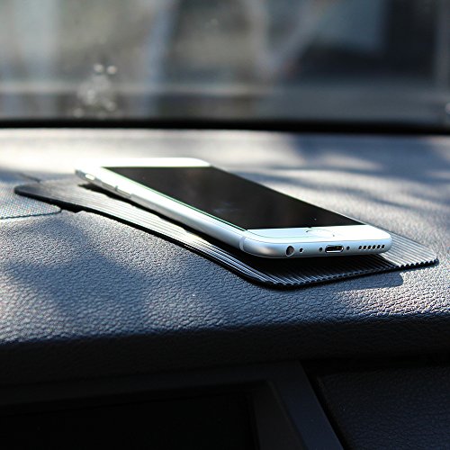Killer Concepts No-Slip Phone Grip - Non-Adhesive Anti-Slip Mat for Phones on Car Dashboards, Desks, or Anywhere You Need to Get a Grip