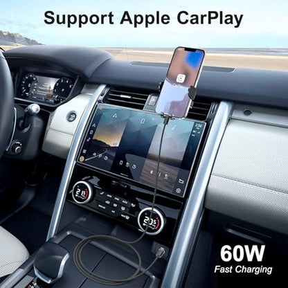USB C Car Charger 65W, OKRAY 4-Port Car Charger PD30W&QC3.0 Fast Charging - size: 2 Pack