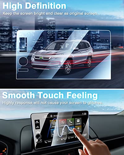 Karltys [Upgrade 2 Pack Screen Protector for 2025~2023 Honda Pilot/Acura Integra 9-Inch [No Glare & Fingerprint] Tempered Glass Honda Pilot Accessories - size: 9 Inch 2025~2023 Honda Pilot/Acura Integra
