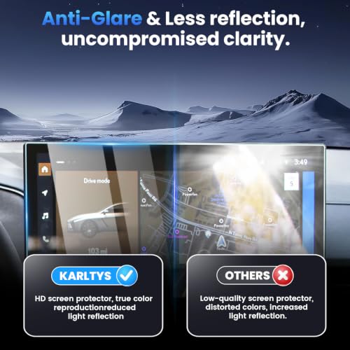 Karltys 2PCS Screen Protector for 2026 2027 Lexus ES 350h/350e/500e - color: For Lexus ES