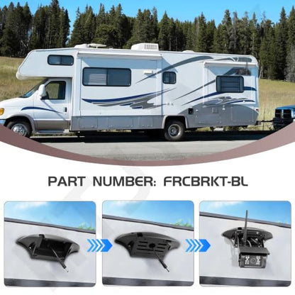 Universal Backup Camera Bracket Adapter & FRCBRKT-BL Mounting Bracket
