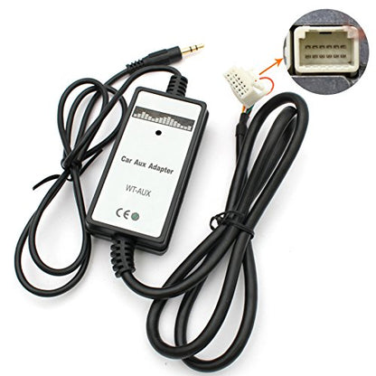 Car Audio CD to AUX Input Adapter for for Toyota OEM Radio - style: AUX