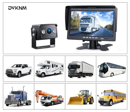 Wired RV Backup Camera, 7" 1080P IPS Monitor & Rear View Camera - size: 1 Camera