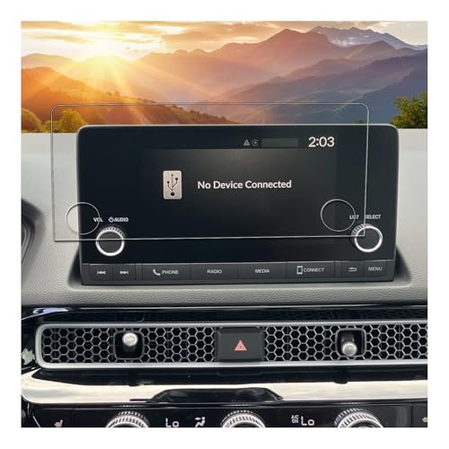SXCY Anti-Glare Matte for 2022-2026 Honda Civic Screen Protector 7 Inch for 2024 2025 2026 Honda Civic Accessories Navigation Screen Protector 9H Tempered Glass