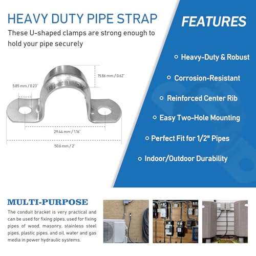 Z 1/2" Dia * 100 Feet Flexible PVC Liquid Tight Electrical Conduit Kit with 31 Pieces, 10 Straight Fittings, 10 Angled Elbows, 10 MET Straps - style: 1/2" 100ft