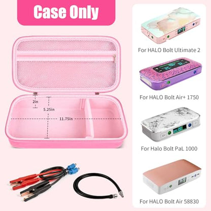 casmilee Hard Travel Case for Halo Bolt 58830 57720 and Air 58830 - color: Pink, style: Fit for Halo Bolt Ultimate 2