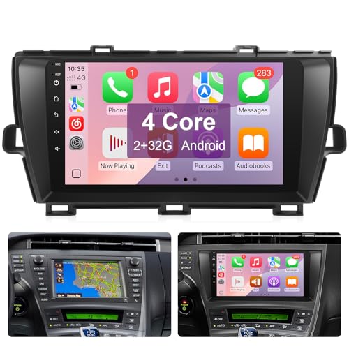 Car Radio for Toyota Prius 2010-2015 Stereo (Large Screen but NOT J.B.L) - style: E:With Screen Without J.B.L