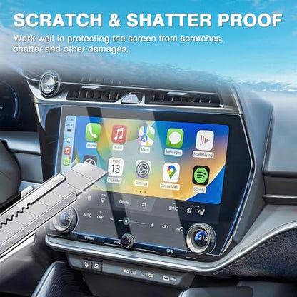 Karltys [Upgrade 2 Pack Screen Protector for Lexus RZ 300e 450e 14-Inch 2023~2026 [No Glare & Fingerprint] Tempered Glass Lexus RZ 300e 450e Accessories - size: 14 Inch 2023~2025 Lexus RZ 300e 450e