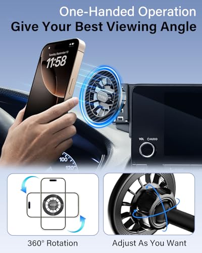 SKYLOTEC Magnetic Phone Holder for BMW X5 X6 2024-2026/X7 2023-2026 - color: Magnetic, size: 2024-2026 BMW X5 X6/2023-2026 X7 | 14.9-Inch