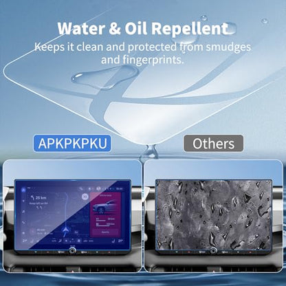 Tempered Glass for 2026 Toyota RAV4 Limited Nav Screen Protector 12.9 Inch - color: For 2026 Toyota RAV4 Nav 12.9 Blue